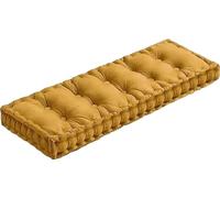 Cuscino for Panca da 10 cm, a 1/2/3 Posti, 40/50/55/60/80/90/100/110/120/140/150/160/170/180/190/200 cm, Spesso Caldo, for Panca da Giardino, Cucina, Sala da Pranzo, Patio Altalena(@6,90x50cm)