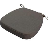 Cuscino for Sedia da Pranzo con Lacci, Cuscino Sedia Cucina in Memory Foam, forma di U Cuscini for Sedie Cuscino, Confortevole Sedia da Pranzo, Rimovibile, Antiscivolo(@14,43X40X3cm)