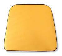 Cuscino for sedile da cucina antiscivolo e cuscino for sedia a forma di U for interni con fodera lavabile in lavatrice(Yellow,40 * 44cm)