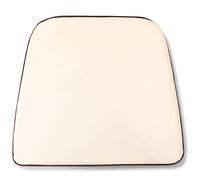 Cuscino for sedile da cucina antiscivolo e cuscino for sedia a forma di U for interni con fodera lavabile in lavatrice(Ivory White,40 * 44cm)