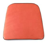 Cuscino for sedile da cucina antiscivolo e cuscino for sedia a forma di U for interni con fodera lavabile in lavatrice(Orange Red,43 * 46cm)