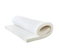 Cuscino for sedile del divano quadrato in schiuma ad alta densità 70D | Dimensioni multiple bianche for divano, divano, sedia: soggiorno, home theater, uso commerciale(120x50x5cm)