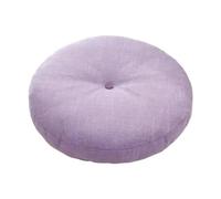 Cuscino for sedile in lino da 40 cm, imbottitura in morbido cotone, spesso, for divano, balcone, schienale, sedia ufficio, for casa, glutei Per Meditazione, All'aperto(Light Purple)
