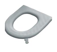 Cuscino for sedile WC,Coprisedili WC caldi,Coprisedili WC Copriwater Scaldabagno Sedile WC Coprisedile WC EVA(Gris)