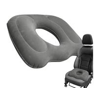 Cuscino gonfiabile a ciambella, 16 cm, cuscino circolare, anello di supporto per sedere con pompa, da piaghe da decubito, per viaggi, auto, ufficio, casa, divano, per sedersi e