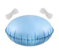 Cuscino gonfiabile ad acqua - 122 x 122 cm, cuscino galleggiante per piscina, tappetino per sdraio in PVC, tappetino per rilassarsi nel cortile, accessorio galleggiante per vasca idromassaggio