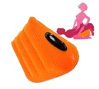 Cuscino Gonfiabile Arancione Cuscino Triangolo Cuscino Magico con Pinza