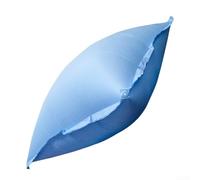Cuscino gonfiabile con attacco in corda per piscine fuori terra per evitare l'accumulo di acqua piovana e detriti sulle coperture della piscina, progettato con materiale in PVC (120 x 120 cm-0,27 mm)