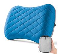 Cuscino gonfiabile, da viaggio e campeggio, ultraleggero e compatto, con borsa pratiche per il trasporto