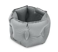 Cuscino gonfiabile per il collo, cuscino da viaggio regolabile per aerei, cuscino gonfiabile da viaggio, cuscino gonfiabile per aereo, viaggi, auto, ufficio, supporto cervicale a casa (grigio)