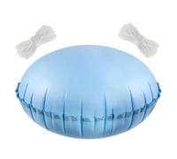 Cuscino Gonfiabile Per Piscina 122 x 122 cm Gonfiabile con Corde | Cuscino Invernale per Copertura Piscina Deposito e Manutenzione per Casa Giardino e Spazio Esterno