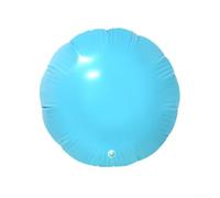 Cuscino gonfiabile per piscine rotonde fuori terra, compensatore di ghiaccio in PVC spesso con occhielli rinforzati per evitare danni alla copertura, 113 cm/122 cm (azzurro113 cm)