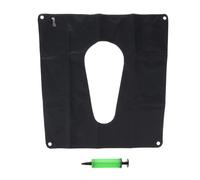 Cuscino gonfiabile per sedile WC per anziani, sollievo dal dolore al coccige e