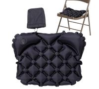 Cuscino gonfiabile pieghevole da campeggio Air Sit Pad Outdoor Seating Mat | Cuscino gonfiabile compatto, pieghevole, offre un morbido comfort per campeggio, sport, spettatori, viaggi