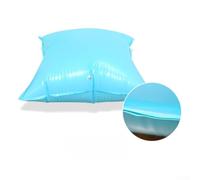 Cuscino gonfiabile rotondo per piscina, copertura invernale, supporta la tensione e previene il ristagno d'acqua sulla copertura per proteggere le piscine a terra in caso di freddo (quadrato, 113 cm)