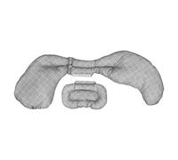 Cuscino Gravidanza Boppy Total Body 3 in 1 Criss Cross Grey