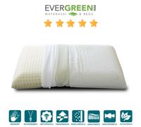 Cuscino 100% Memory Doppia Onda per cervicale Tessuto Aloe Vera e Cotone