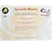 CUSCINO GUANCIALE MEMORY FOAM H 11 SAPONETTA ANALLERGICO ANATOMICO SUPER OFFERTA