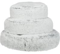 Cuscino Harvey ø 60 cm bianco-nero