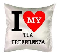 Cuscino I Love Papi Sister Family Brother Love Festa Mamma 16x16 PS 12906-B001
