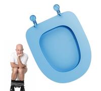 Cuscino imbottito del sedile del water: materiale EVA morbido e spesso, miglior comfort riutilizzabile | Accessorio per sedili WC comodo ed enico, copertura del coperchio 'inodo