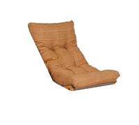 CUSCINO IMBOTTITO DI RICAMBIO PER POLTRONA SDRAIO RELAX TESSUTO ANTISTRAPPO colore BEIGE/SABBIA TINTA UNITA