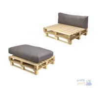 CUSCINO IMBOTTITO IMPERMEABILE PAPILLON PER PALLETS Seduta cm 120x80xH 15