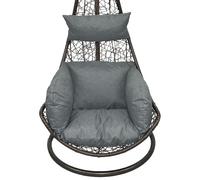 Cuscino imbottito per altalena sospesa poltrona sospesa appoggio altalena in ...