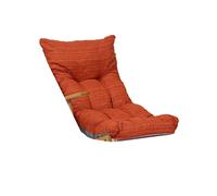 Cuscino imbottito per poltrona relax sdraio o dondolo - Tinta unita Arancio