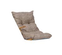 Cuscino imbottito per poltrona relax sdraio o dondolo - Tortora
