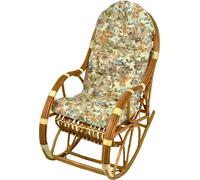 Cuscino imbottito per sedia a dondolo 130x50 cm cuscino di ricambio beige