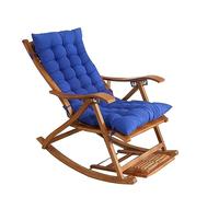 Cuscino Imbottito Per Sedia A Sdraio Da Giardino 53*170CM - Antiscivolo Per Esterno, Poltrona Relax ( Colo