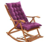 Cuscino Imbottito Per Sedia A Sdraio Da Giardino 53*170CM, Antiscivolo Per Esterno, Poltrona Relax ( Colo