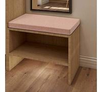 Cuscino imbottito per sedie e panche, uso interno/esterno, ideale per sala da pranzo e soggiorno, comode sedute, viola, 30 x 60 x 5 cm