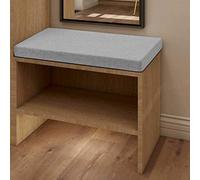 Cuscino imbottito per sedie e panche, uso interno/esterno, ideale per sala da pranzo e soggiorno, comode sedute, viola, 30 x 60 x 5 cm