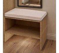 Cuscino imbottito per sedie e panche, uso interno/esterno, ideale per sala da pranzo e soggiorno, comode sedute, viola, 30 x 60 x 5 cm