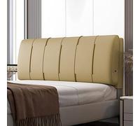 Cuscino imbottito per testiera per camera da letto, lavabile, misura grande, 179,8 cm, sfoderabile, perfetto per letti da giorno e panche, grande supporto da parete
