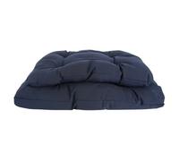 Cuscino imbottito rettangolare con 4 impunture Blu Nasonero Misura 90x70 cm - Cuscino rettangolare per cani in poliestere, ideale per interni ed esterni, offre comfort e supporto con un design elegant