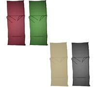 Cuscino imbottito ricambio per sedia sdraio lettino prendisole giardino cm120x46
