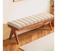 Cuscino impermeabile antiscivolo per interni, 110 x 30 x 4 cm, comodo cuscino per panca per casa, divano, imbottito, elegante copertura per panca