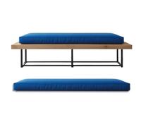 Cuscino impermeabile per panca da esterno, 190 x 30 x 5 cm, lavabile, per panca da giardino, panca ad angolo, per mobili da patio, comodi posti a sedere all'aperto