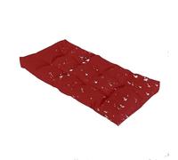 Cuscino impermeabile per panca da esterno, comodo, antiscivolo, per dondolo e veranda, rosso, 100 x 50 x 8 cm, perfetto per mobili da giardino e relax