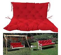 Cuscino impermeabile per panca da esterno con schienale, ideale per mobili da giardino a 2 o 3 posti, comodo cuscino per patio e design elegante