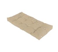 Cuscino impermeabile per panca da giardino spesso 8 cm, per 2 posti, rettangolare, per interni ed esterni, cuscino per divano da patio, 100 x 40 cm, colore Hasel