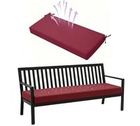 Cuscino Impermeabile per Panchine da Esterno E da Interno Resistente allo Sbiadimento con Cinghie Antiscivolo E Fodera Rimovibile Cuscino per Seduta di Panca per Patio Altalena Veranda Giardino