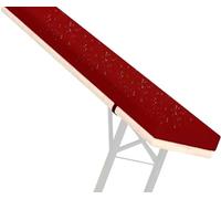 Cuscino Impermeabile per Panchine da Interno Ed Esterno Antiscivolo Rettangolare per Mobili da Giardino Panchine da Bar Panchine da Pranzo Finestre A Bovindo Altalene (Bordeaux 30X170 cm)