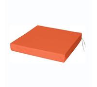 Cuscino impermeabile per sedia con cerniera rimovibile, 55,9 x 55,9 cm, comodo cuscino in schiuma per cucina, sala da pranzo, soggiorno e giardino