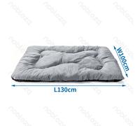 Cuscino in cotone per animali domestici-A forma di osso-L130W100H13cm