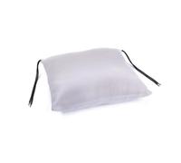 CUSCINO IN FIBRA CAVA SILICONATA CON FODERO 45X45CM CENTRALE