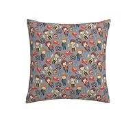 Cuscino in flanella, Hello Weird Supernatural, federa in peluche a doppia faccia 45 x 45 cm per divano, letto, decorare, federa per cuscino